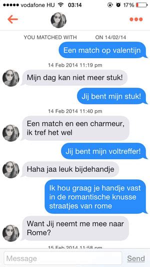 Hoe je een gesprek op Tinder begint: de beste openingszinnen